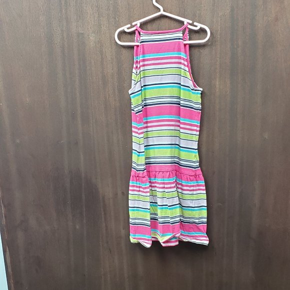 100% Cotton Sundress  Multicolor Size L  10/12 By Gymboree - Picture 6 of 7